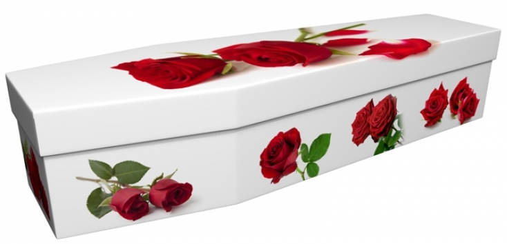 funerals-totnes-devon-coffins-cardboard-red-rose